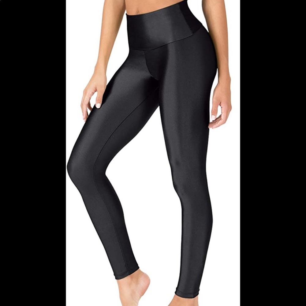Natalie dancewear leggings high waisted black
